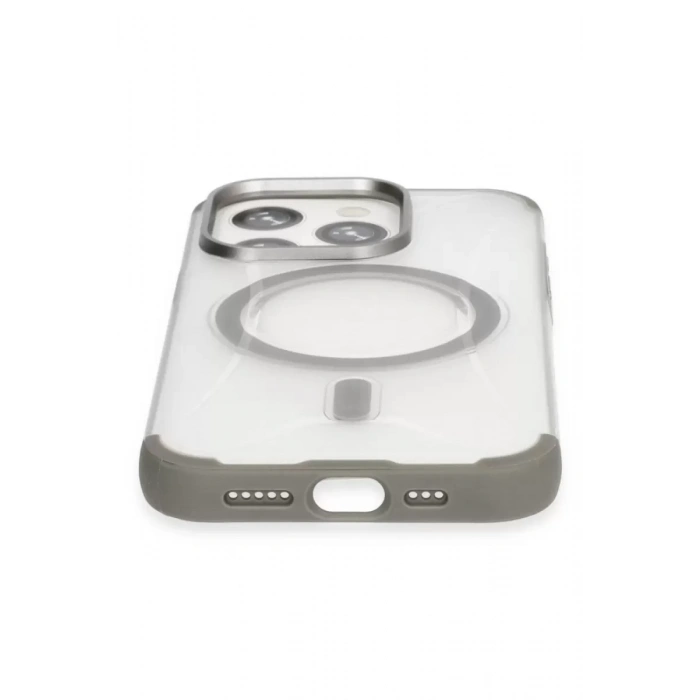 Joko Apple iPhone 15 Pro Max Uyumlu Hilton Magsafe Kapak - Titan Gri
