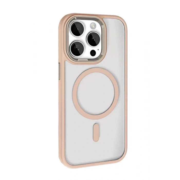 Joko Apple iPhone 15 Pro Max Uyumlu Terea Magsafe Kapak - Gold