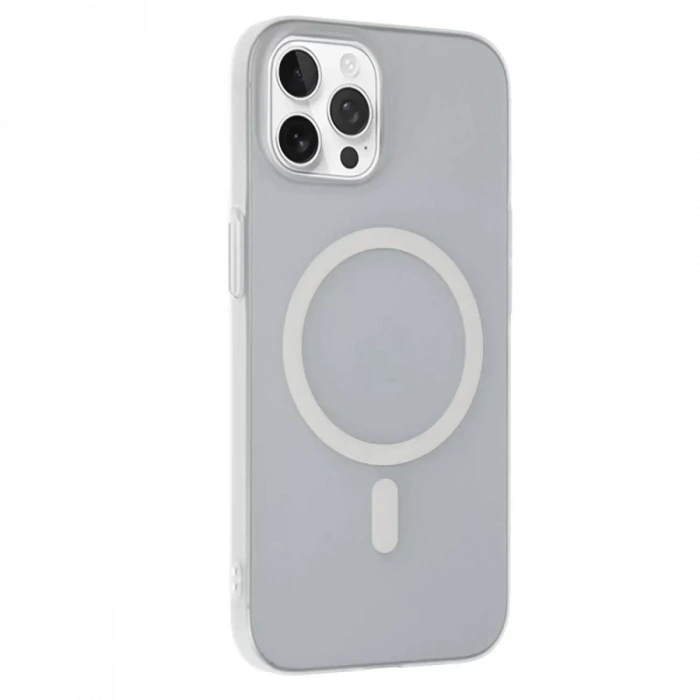 Joko Apple iPhone 15 Pro Max Uyumlu Tuna PC Slim Magsafe Kapak - Şeffaf