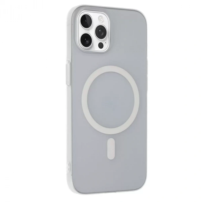 Joko Apple iPhone 15 Pro Max Uyumlu Tuna PC Slim Magsafe Kapak - Şeffaf