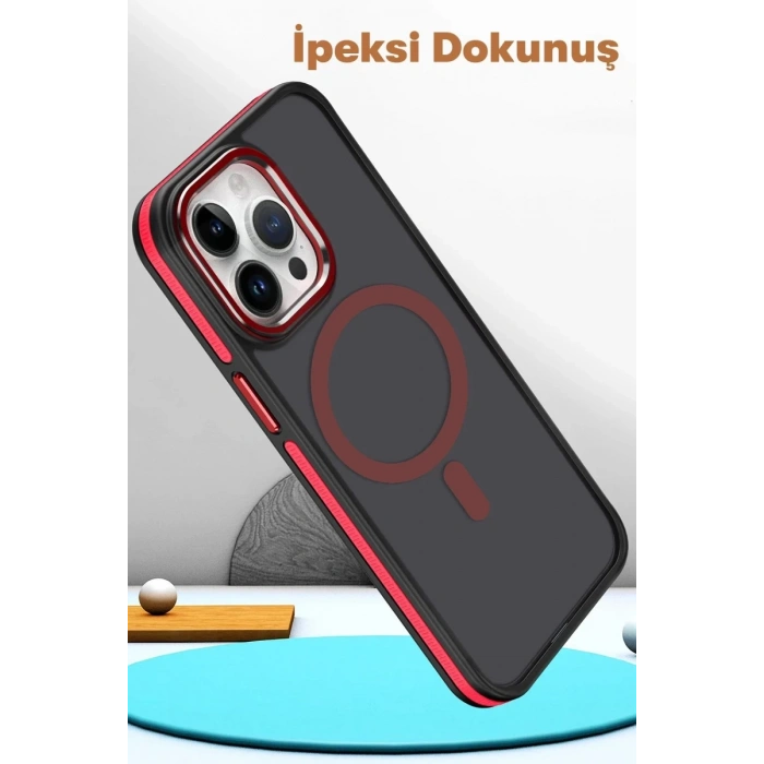 Joko Apple iPhone 15 Pro Max Uyumlu Winner Magsafe Kapak - Siyah