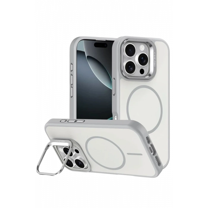 Joko Apple iPhone 16 Pro Max Uyumlu Flexa Magsafe Kapak - Beyaz