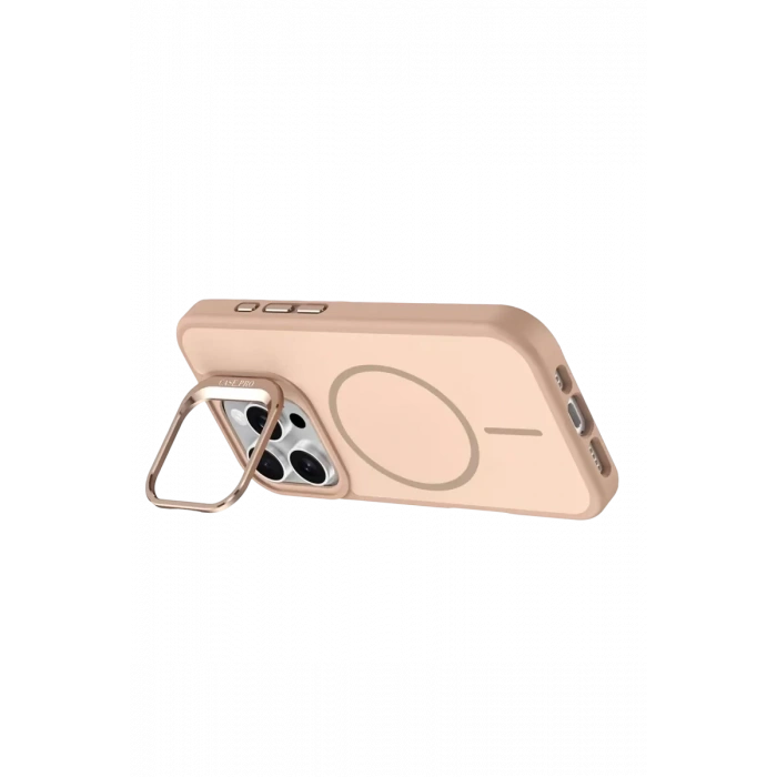 Joko Apple iPhone 16 Pro Max Uyumlu Flexa Magsafe Kapak - Gold