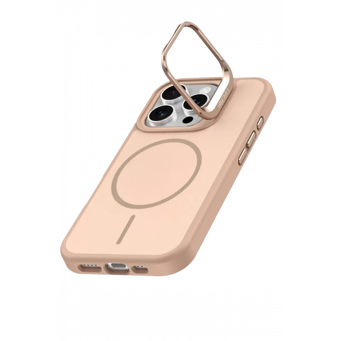 Joko Apple iPhone 16 Pro Max Uyumlu Flexa Magsafe Kapak - Gold