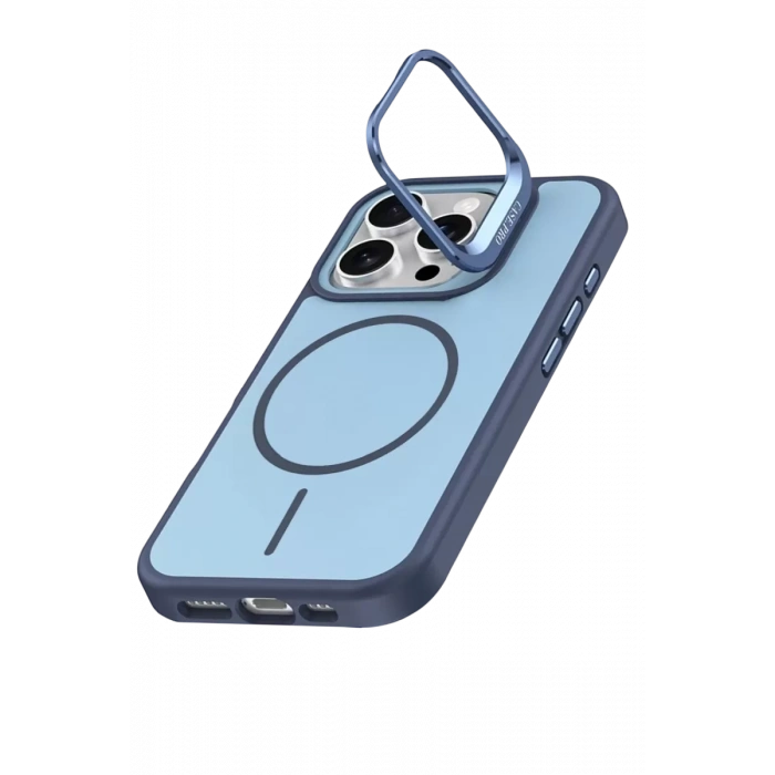 Joko Apple iPhone 16 Pro Max Uyumlu Flexa Magsafe Kapak - Mavi