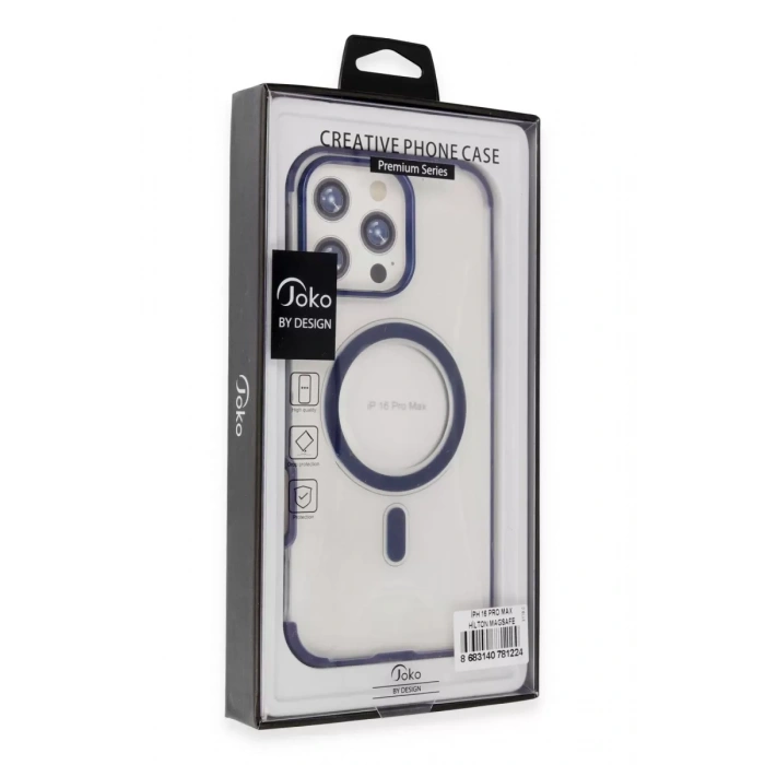 Joko Apple iPhone 16 Pro Max Uyumlu Hilton Magsafe Kapak - Gold
