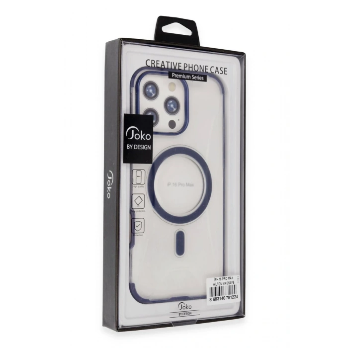 Joko Apple iPhone 16 Pro Max Uyumlu Hilton Magsafe Kapak - Siyah