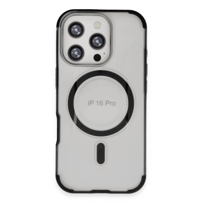 Joko Apple iPhone 16 Pro Max Uyumlu Hilton Magsafe Kapak - Siyah