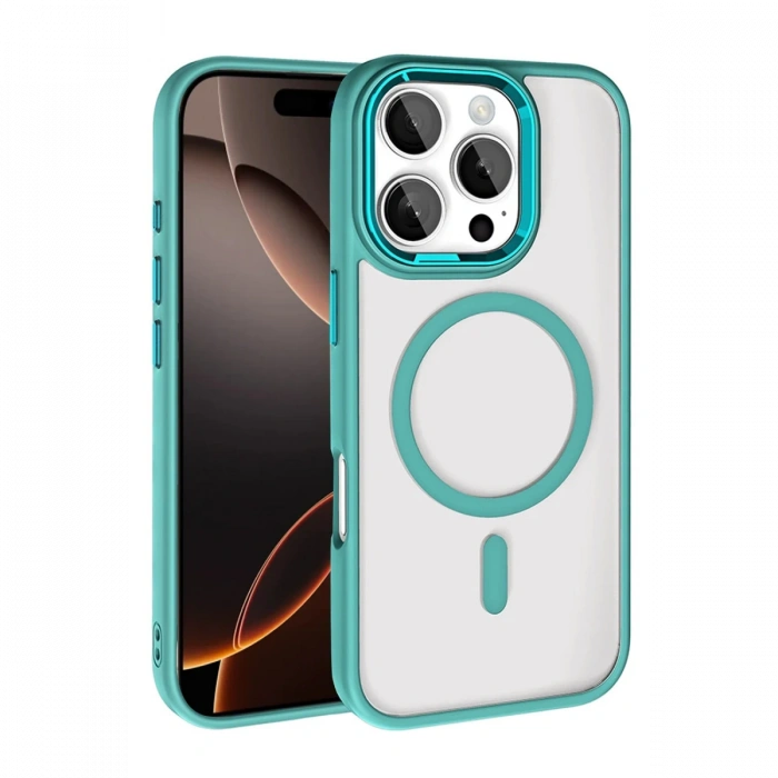 Joko Apple iPhone 16 Pro Max Uyumlu Terea Magsafe Kapak - Yeşil