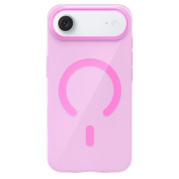Joko Apple iPhone 17 Air Uyumlu PC Blank Magsafe Kapak - Pembe