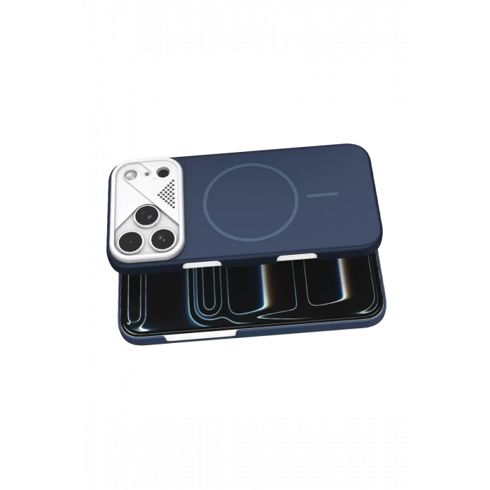 Joko Apple iPhone 17 Pro Max Uyumlu Export Magsafe Kapak - Lacivert