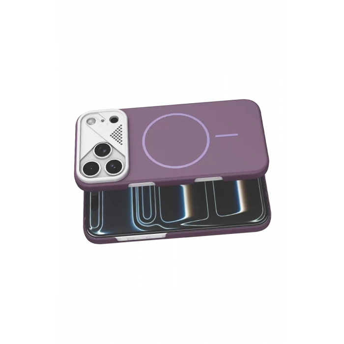 Joko Apple iPhone 17 Pro Max Uyumlu Export Magsafe Kapak - Mor
