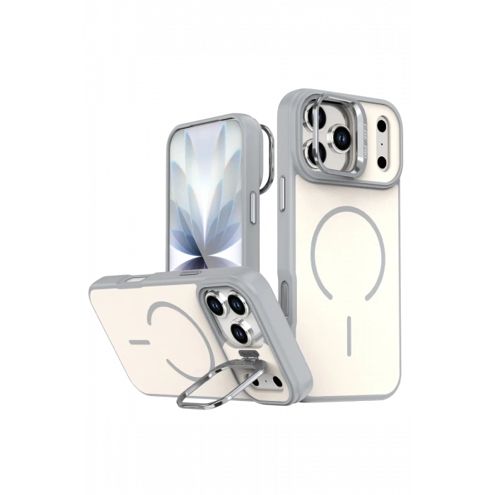 Joko Apple iPhone 17 Pro Max Uyumlu Flexa Magsafe Kapak - Beyaz