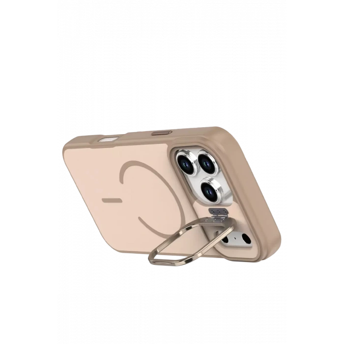 Joko Apple iPhone 17 Pro Max Uyumlu Flexa Magsafe Kapak - Gold