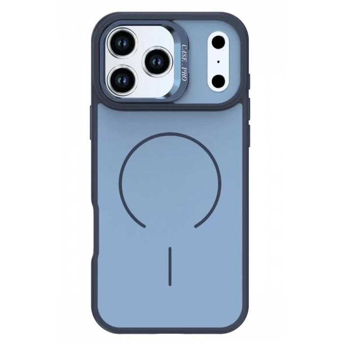 Joko Apple iPhone 17 Pro Max Uyumlu Flexa Magsafe Kapak - Mavi