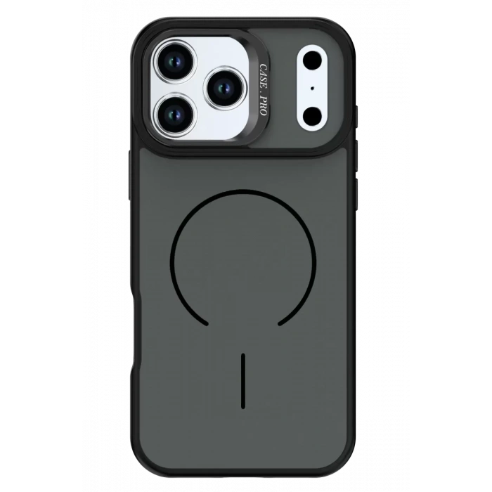 Joko Apple iPhone 17 Pro Max Uyumlu Flexa Magsafe Kapak - Siyah