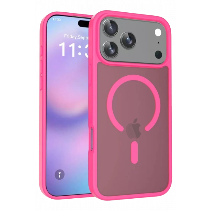 Joko Apple iPhone 17 Pro Max Uyumlu Jota Magsafe Kapak - Rose