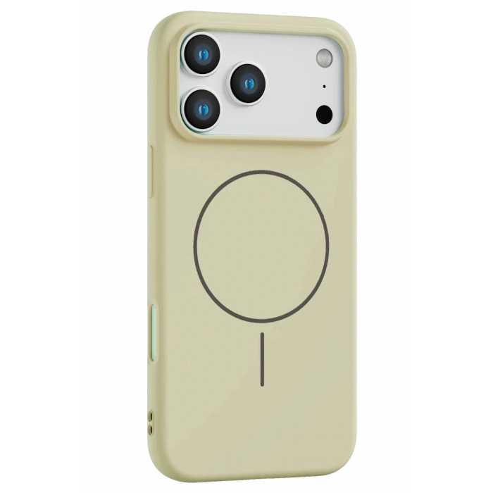 Joko Apple iPhone 17 Pro Max Uyumlu Jully Magsafe Kapak - Bej