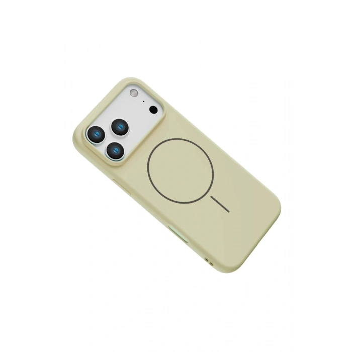 Joko Apple iPhone 17 Pro Max Uyumlu Jully Magsafe Kapak - Bej