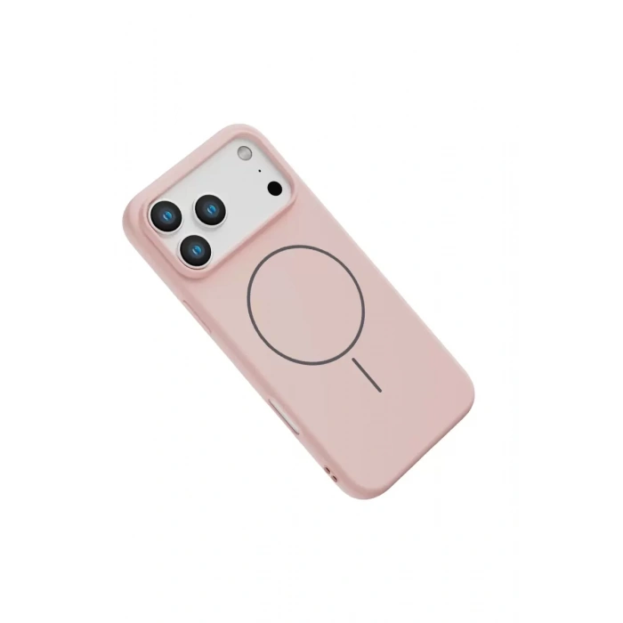 Joko Apple iPhone 17 Pro Max Uyumlu Jully Magsafe Kapak - Pudra