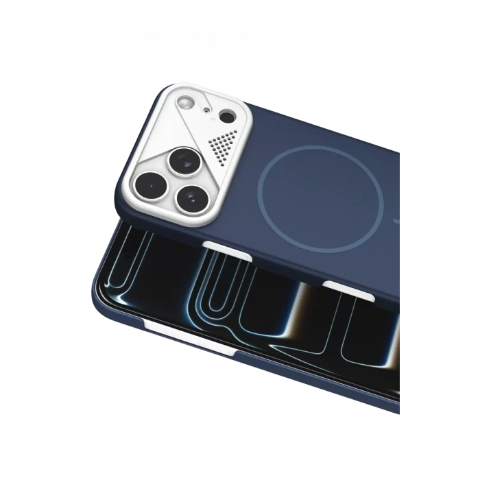 Joko Apple iPhone 17 Pro Uyumlu Export Magsafe Kapak - Lacivert
