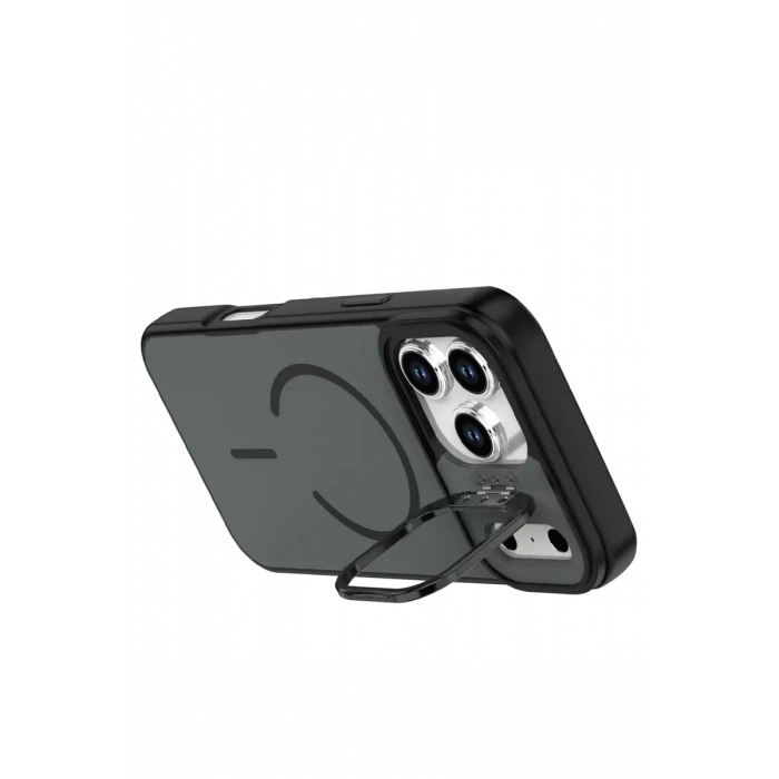 Joko Apple iPhone 17 Pro Uyumlu Flexa Magsafe Kapak - Siyah
