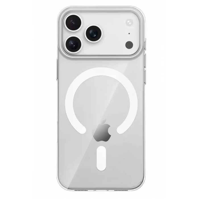 Joko Apple iPhone 17 Pro Uyumlu PC Blank Magsafe Kapak - Şeffaf