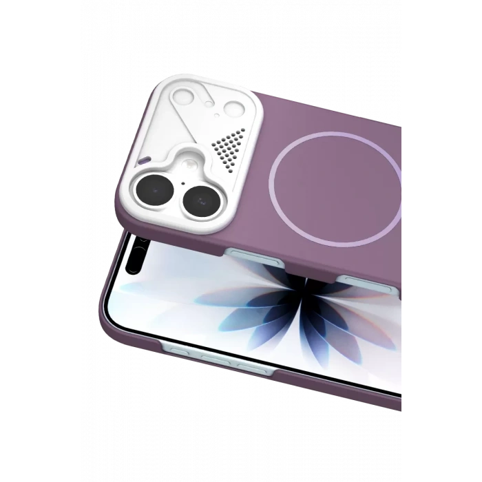 Joko Apple iPhone 17 Uyumlu Export Magsafe Kapak - Mor