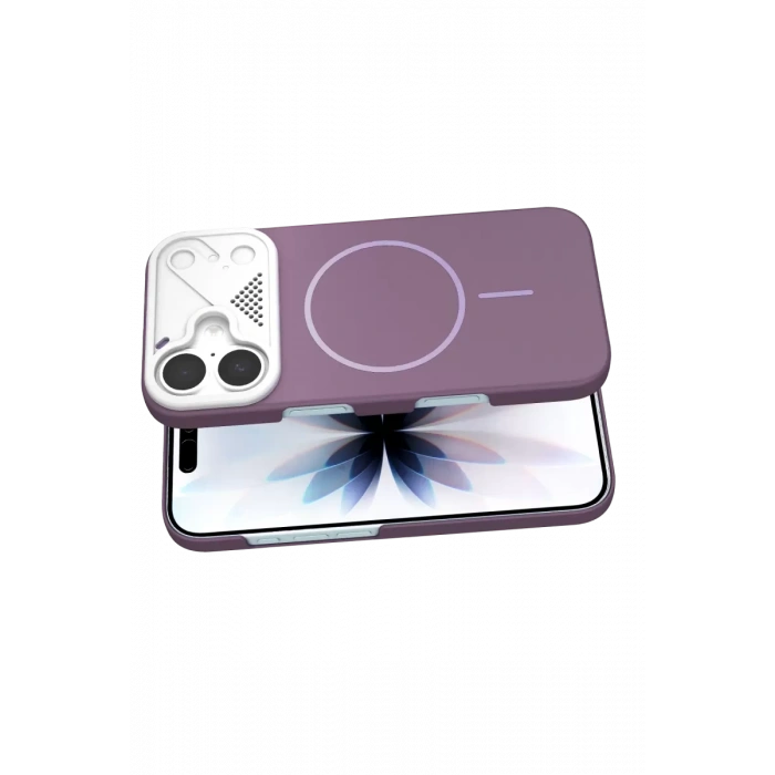 Joko Apple iPhone 17 Uyumlu Export Magsafe Kapak - Mor