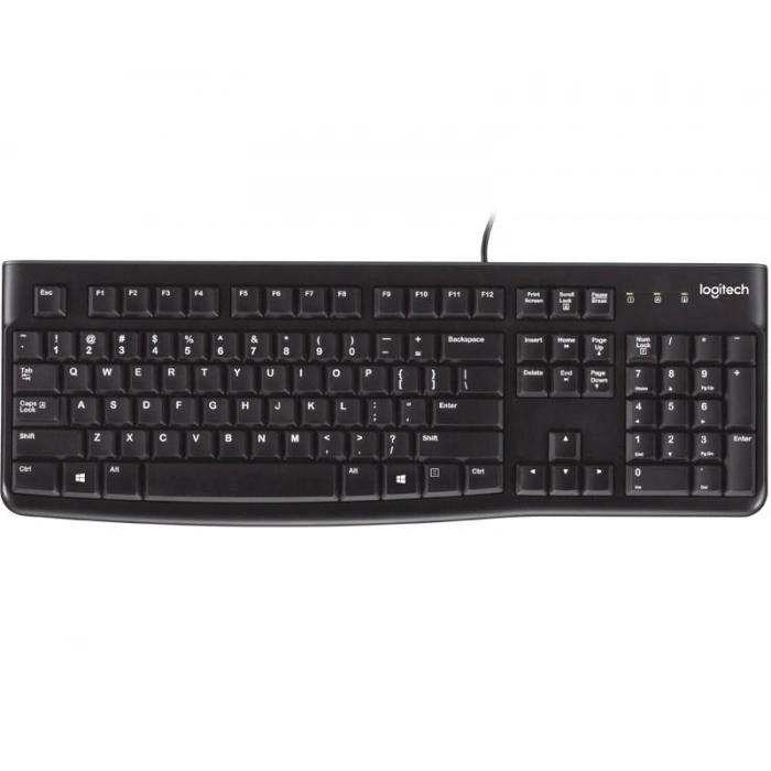 K120 Q USB KABLOLU KLAVYE SİYAH 920-002505