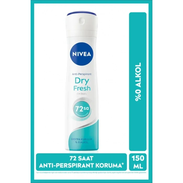 Kadın Deodorant Sprey 150 ml - Dry Fresh