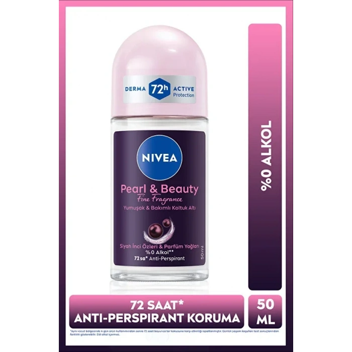 Kadın Roll-On Deodorant Ferah Koruma 50ml - Pearl&beauty
