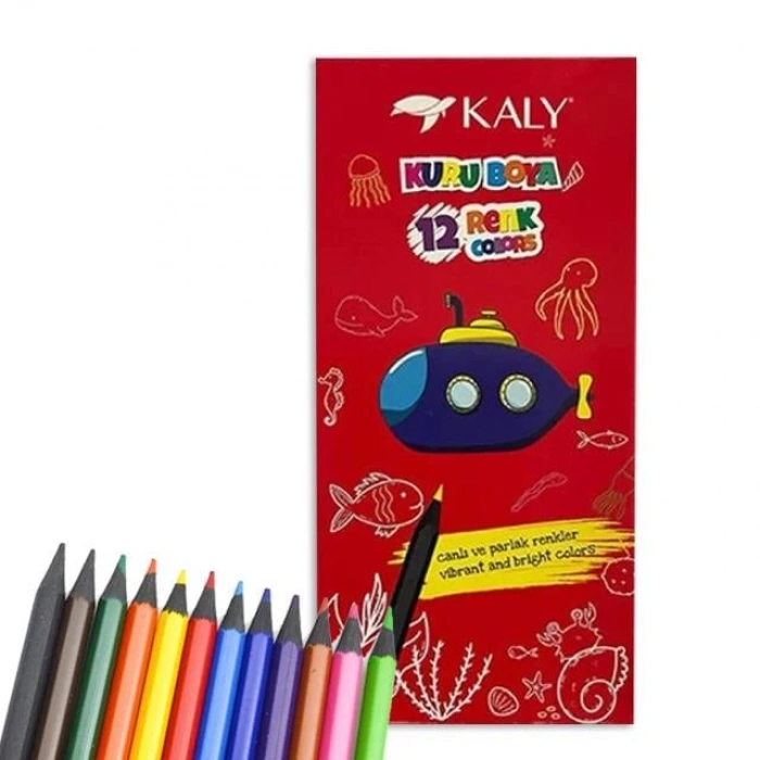 Kaly Art.612 12li Kuru Boya