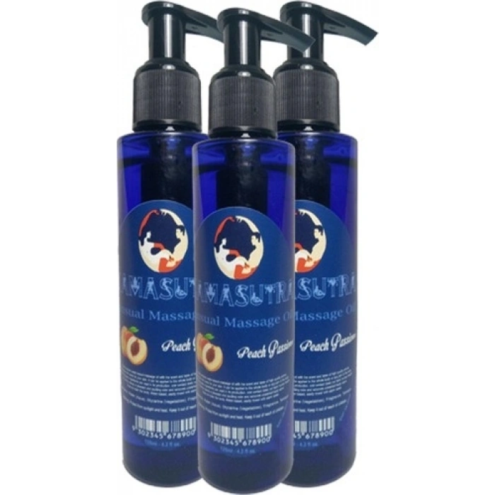 Kamasutra Şeftali Aromalı Vücut Masaj Yağı Peach Flavored M