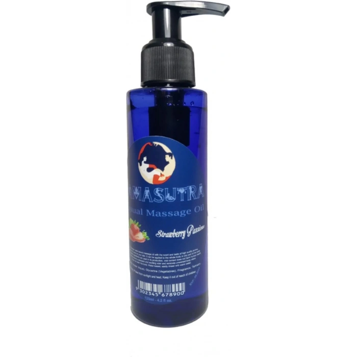 Kamasutra Sensual Çilekli Masaj Yağı 125 ml