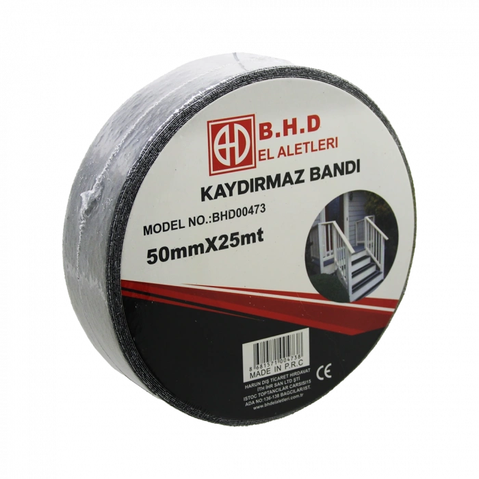Kaydırmaz Bant 50mm x 25m Siyah