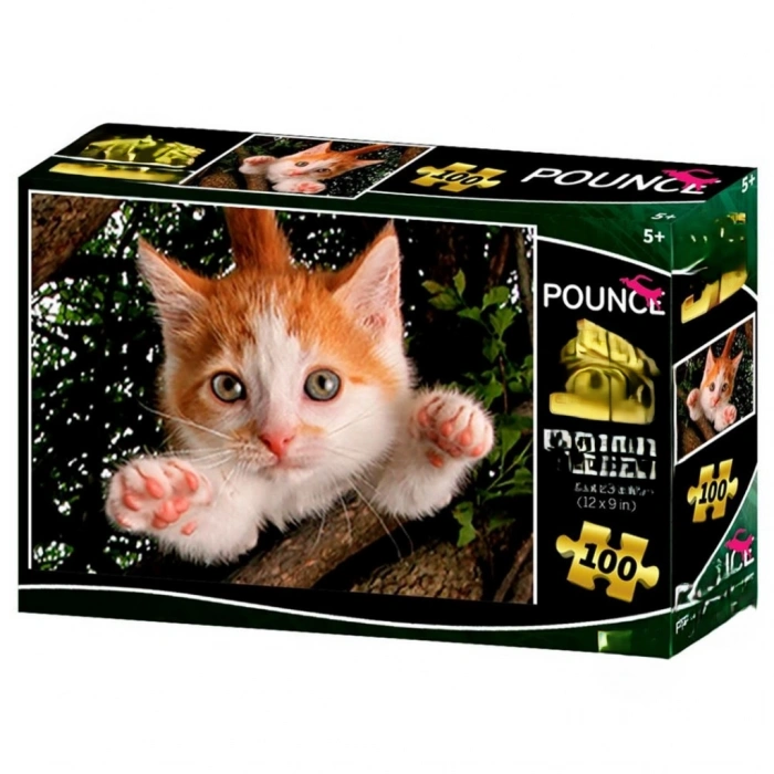 Kedi Pençesi Puzzle 100 Parça