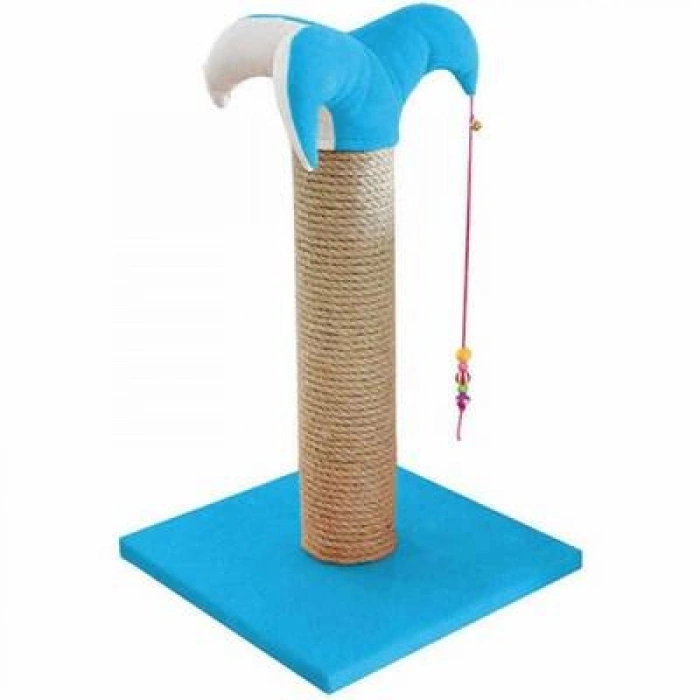 Kedi Tırmalama Tahtası 70 Cm Mavi