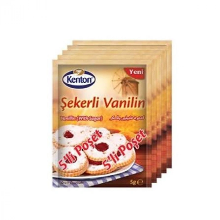 KENTON ŞEKER VANİLİN 5 Lİ