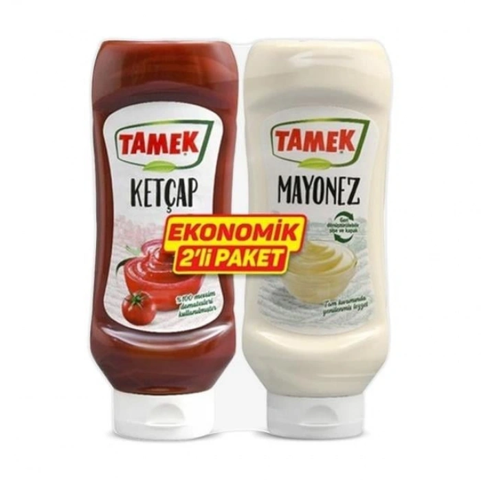 Ketçap 600gr + Mayonez 540gr. 1 Adet