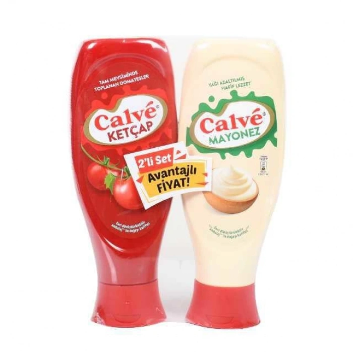 Ketçap 610 Gr. Tatlı + Mayonez 540 Gr. 1 Adet