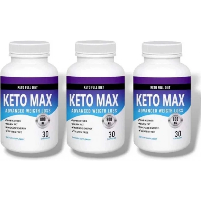 Keto Max Dstklyci Doğal Ürün 30lu x 3 Adet