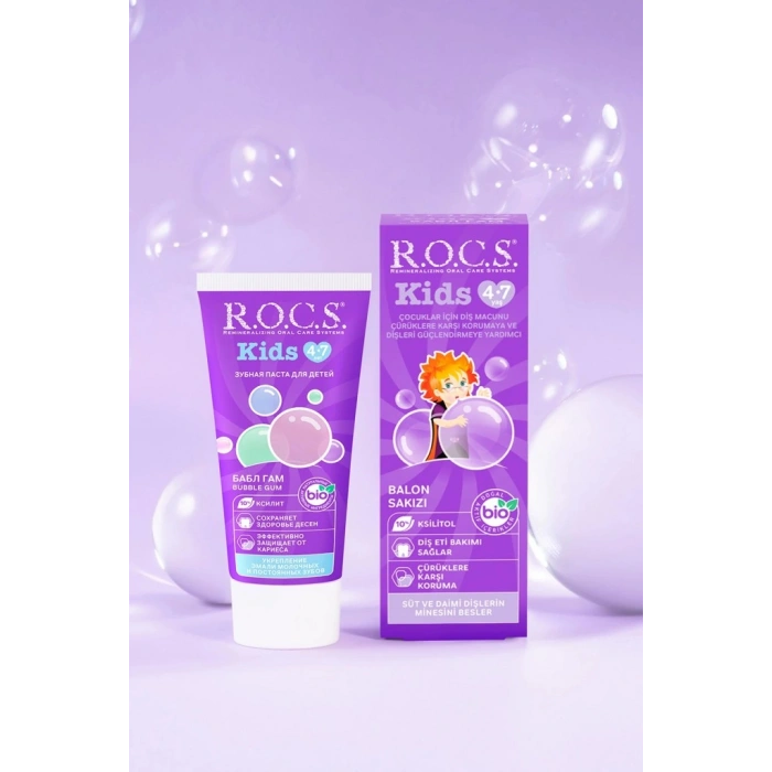 .Kids Diş Macunu 4-7 Yaş 35 ml Sakız