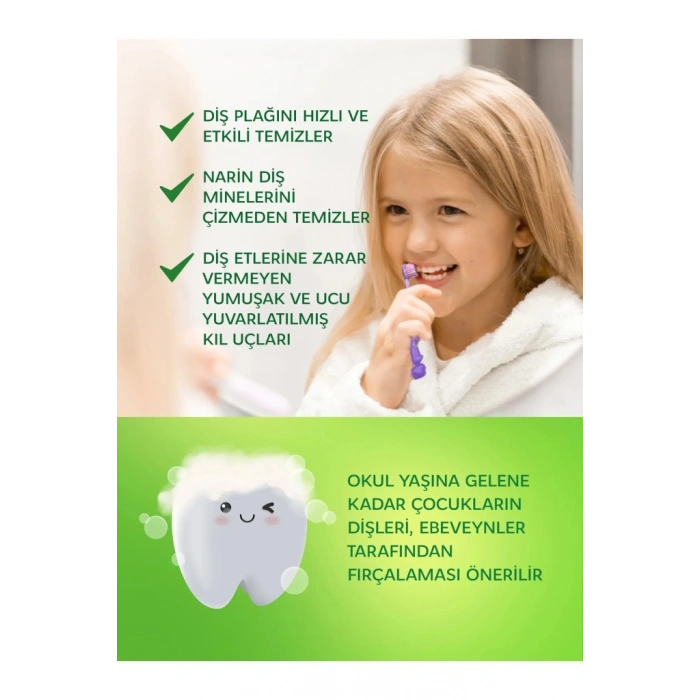 .Kids Ekstra Soft Diş Fırçası 3-7 Yaş