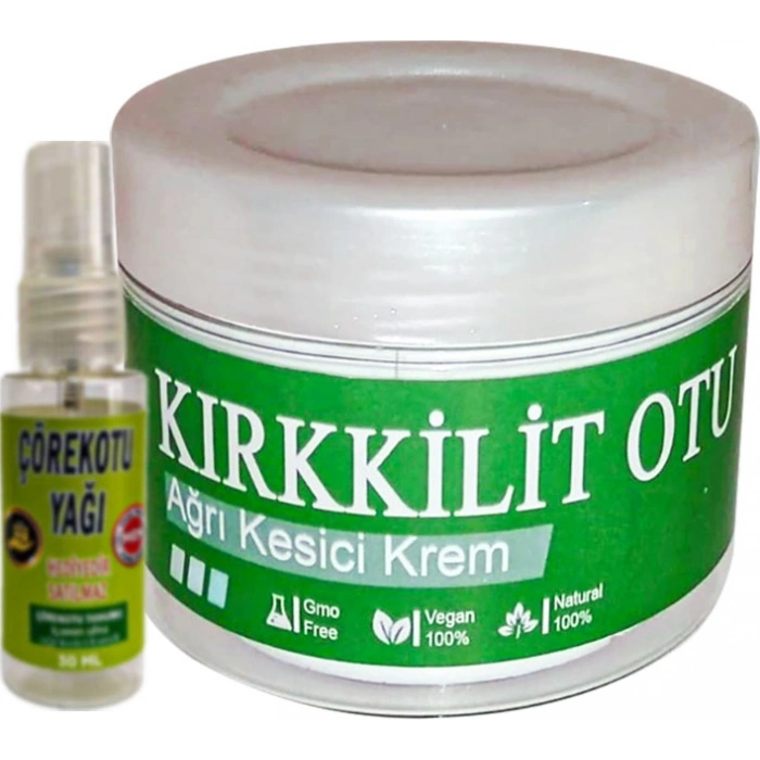 Kırkkilit Otu Kremi 100 ml Kremi + Çörek Otu Yağı Yağı 30 ml