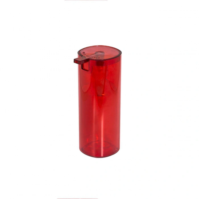 Kırmızı Akrilik Sıvı Sabunluk 250 ml