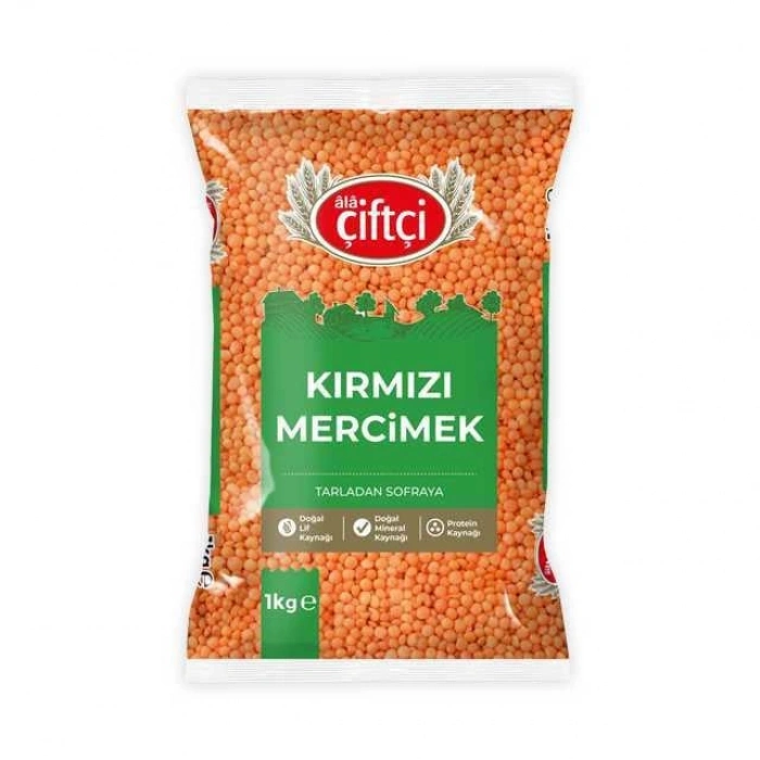 Kırmızı Mercimek 1000 gr 1 Adet