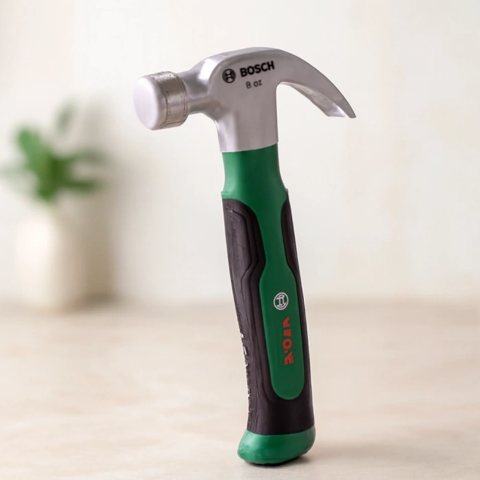 Kısa Çatal Çekiç 8 oz 16 cm Ergonomik Yumuşak Sap