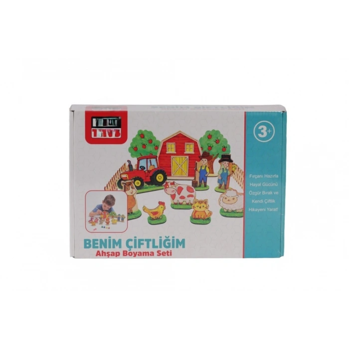 KM5898 BENİM ÇİFTLİĞİM AHŞAP BOYAMA SETİ