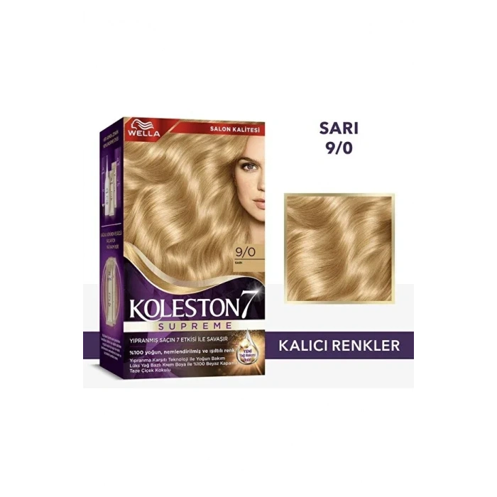 Koleston Kit Saç Boyası - 9/0 Sari